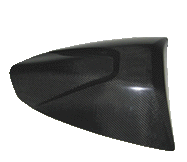 Carbon Rear seat cover