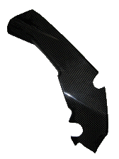 Carbon Frame guard left short