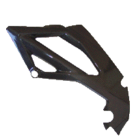 Carbon Frame guard left