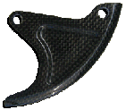 Carbon Rear discguards